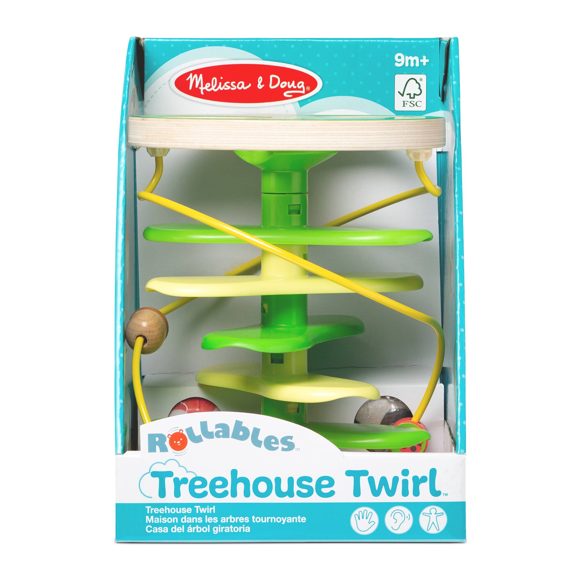 Melissa & Doug® Rollables™ Treehouse Twirl Play Set